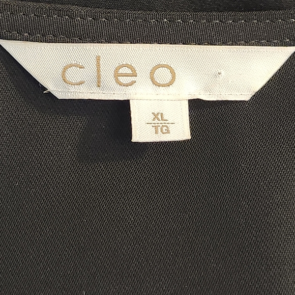 Cleo Draw String Long Black Lightweight Cardigan - Picture 2 of 8